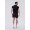 Pánske tričko Slim-fit Black - NEBBIA