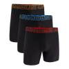 Pánske boxerky Perf Tech 6in 3Pack Black - Under Armour