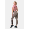 Dámske legíny High Waist Fit&Smart Mocha - NEBBIA