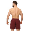 Pánske plavecké šortky Burgundy - GymBeam