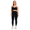 Dámske bezšvové legíny Sculpt Black - GymBeam
