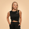 Dámsky top Cropped Breeze Black - BeastPink