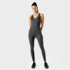 Dámsky overal Strappy Catsuit Black Marl - SQUATWOLF
