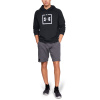 Mikina Rival Fleece logo Hoodie Black - Under Armour