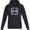 Mikina Rival Fleece logo Hoodie Black - Under Armour