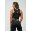 Dámsky Push-UpTop Intense Mesh Black/Gold - NEBBIA