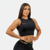 Dámsky Push-UpTop Intense Mesh Black/Gold - NEBBIA