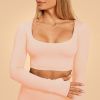 Dámske tričko Cropped Sense Pink - BeastPink