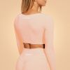 Dámske tričko Cropped Sense Pink - BeastPink