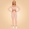 Dámske tričko Cropped Sense Pink - BeastPink