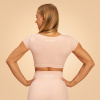Dámske tričko Cropped Sense Pink - BeastPink