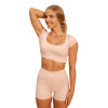 Dámske tričko Cropped Sense Pink - BeastPink