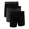Pánske boxerky M Perf Cotton Nov 6in 3Pack Čierna - Under Armour