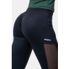 Dámske legíny Mesh High Waist Black - NEBBIA