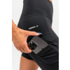Dámské šortky Biker High Waist ELITE Black - NEBBIA