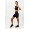 Dámské šortky Biker High Waist ELITE Black - NEBBIA