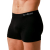 Pánske boxerky Seamless 2Pack Black - GymBeam