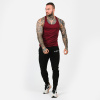 Tielko Stringer Tank Top Burgundy - GymBeam