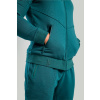 Mikina so zipsom Nova Deep Teal - STRIX