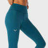 Dámske 7/8 legíny Infinity Cropped Blue Coral - SQUATWOLF