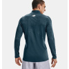Pánske tričko ColdGear Armour Fitted Twst Blue - Under Armour