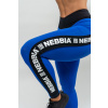 Dámske legíny ICONIC High Waist Blue - NEBBIA
