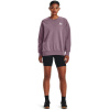 Dámska Mikina Essential Fleece OS Crew Purple - Under Armour