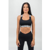 Športová podprsenka so strednou podporou ICONIC Black - NEBBIA