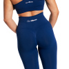 Dámske bezšvové legíny Sculpt Navy - GymBeam