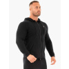 Pánska mikina Athletic Zip Up Hoodie čierna - Ryderwear