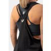 Dámske tielko Loose Cross Back Black - NEBBIA