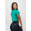 Dámske tričko Crop Top Powerhouse Green - NEBBIA