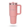 Termohrnček 1,2 l Ružový - GymBeam