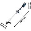 Bosch Akumulátorová strunová sekačka GRT 18V-40 Professional, solo