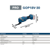 Bosch Akumulátorový Multi-Cutter GOP 18V-30 Professional, kartón, solo  + DARČEK Delta Plus Zátky do uší 1 pár CONIC001
