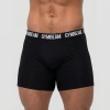 Pánske boxerky FIT 3Pack Black - GymBeam