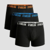 Pánske boxerky FIT 3Pack Black - GymBeam