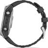 Garmin fenix E - 47mm, AMOLED, Stainless Steel/Graphite, Black band
