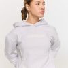 Dámska mikina Varsity Grey - GymBeam