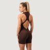 Dámsky overal Zip-Up NEO Mocha - GymBeam