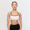 Športová podprsenka Varsity White - GymBeam