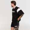 Tričko Premium Heavyweight Varsity Black - GymBeam