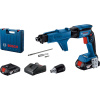 06019K7022 Bosch Akumulátorový skrutkovač na montáž suchých stavieb GTB 185-LI + GMA 55, kufor, 2x aku 4059952581248 - 