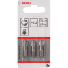 2607001558 Bosch Skrutkovací hrot Extra Hart PZ2, L 25 mm, 3 ks 3165140300841 - 2