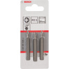 2607001569 Bosch Skrutkovací hrot Extra Hart PZ1, L 51 mm, 3 ks 3165140300957 - 2