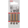 2607001599 Bosch Skrutkovací hrot Max Grip PZ2, L 49 mm, 3 ks 3165140301251 - 2