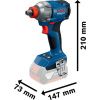 Bosch Set GDX 18V-285 + GSB 185-LI Professional + kufr