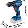Bosch Set GDR 18V-215 + GSB 185-LI Professional + kufr