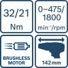Bosch Akumulátorový vrtací šroubovák GSR 12V-32 Professional, karton, solo