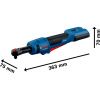 Bosch Akumulátorový utahovák GRC 18V-60 Professional, L-Boxx, solo